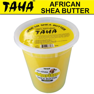 TAHA 100% SHEA BUTTER SOLID 32OZ
