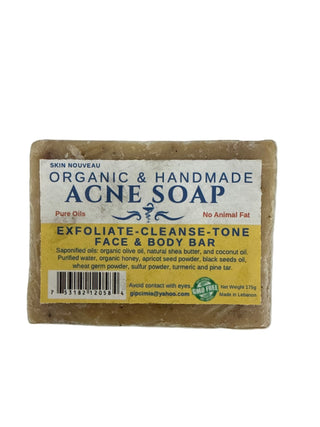 ORGANIC & HANDMADE ACNE SOAP 6.1OZ - Beautylicious Canada