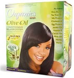 ORGANICS BY AFRICA'S BEST OLIVE OIL COND RELAXER REGULAR - Beautylicious Canada
