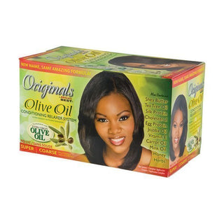Organics by Africa’s BEST OLIVE OIL CONDITIONING RELAXER SYSTEM – SUPER - Beautylicious Canada