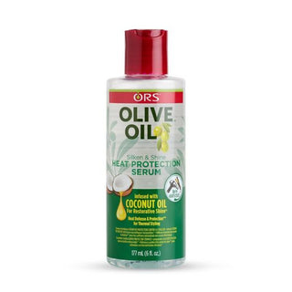 ORS Olive Oil Heat Protection Hair Serum infused with Coconut Oil for Restorative Shine 6 OZ - Beautylicious Canada