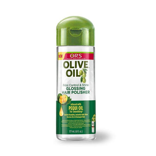ORS Olive Oil Style & Shine Frizz Control & Shine Glossing Hair Polisher, infused with Pequi Oil for Smoothing 6.0 oz - Beautylicious Canada