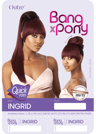 OUTRE INGRID BANG AND PONY - Beautylicious Canada