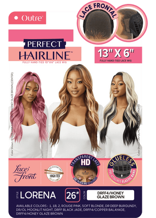 OUTRE PERFECT HAIRLINE LACE FRONT 13*6 LORENA - Beautylicious Canada