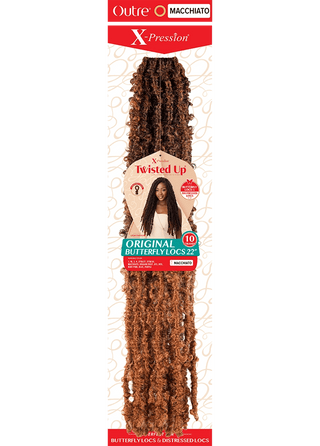 OUTRE X - PRESSION TWISTED UP CROCHET ORIGINAL BUTTERFLY LOCS 22″ - Beautylicious Canada