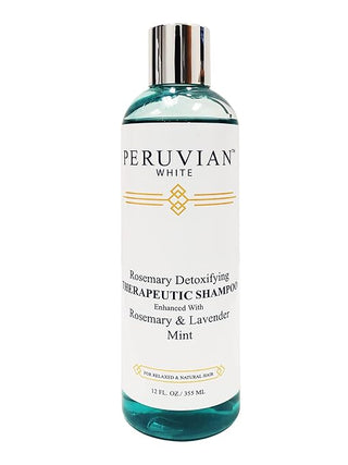 PERUVIAN WHITE THERAPEUTIC SHAMPOO ROSEMARY & LAVENDER MINT 12OZ - Beautylicious Canada