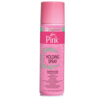 PINK HOLDING SPRAY WITH VITANIMS E & B5 12.4OZ - Beautylicious Canada