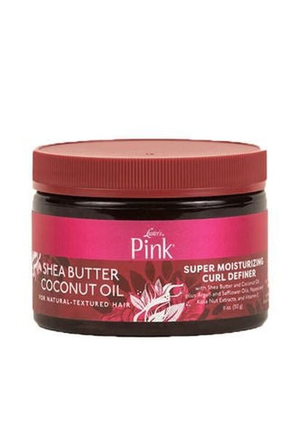 PINK Shea Butter Coconut Oil Super Moisturizing Curl Definer 11OZ - Beautylicious Canada