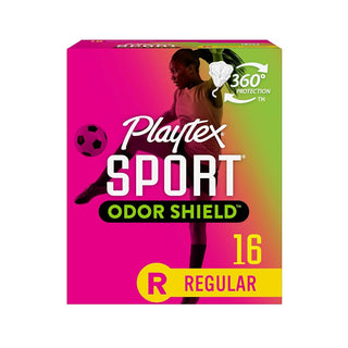 PLAYTEX SPORT 18CT REGULAR ODOR SHIELD - Beautylicious Canada
