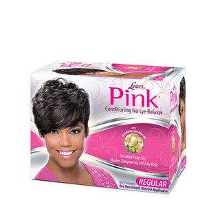 LUSTER'S PINK CONDITIONING NO-LYE RELAXER REGULAR RE-TOUCH APPLICATION