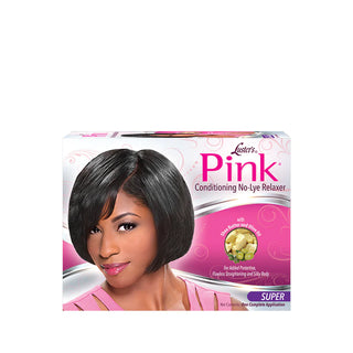 LUSTER'S PINK CONDITIONING NO-LYE RELAXER SUPER ONE COMPLETE APPLICATION