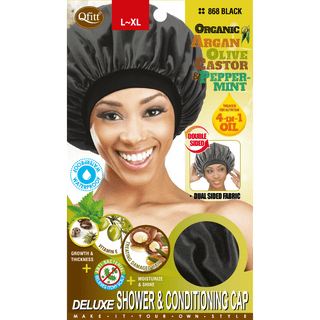 QFIITT ORGANIC DELUXE SHOWER & CONDITIONING CAP "868 - Beautylicious Canada