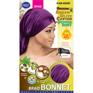 QFITT BRAID ORGANIC BONNET *837 - Beautylicious Canada
