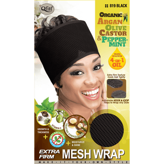 QFITT EXTRA FIRM ORGANIC MESH WRAP *819 - Beautylicious Canada