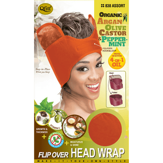 QFITT FLIP OVER ORGANIC HEAD WRAP *838 - Beautylicious Canada