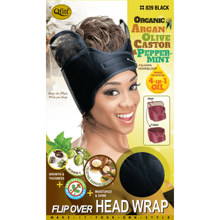 QFITT FLIP OVER ORGANIC HEAD WRAP *839 - Beautylicious Canada