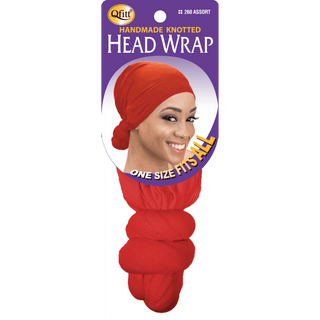 QFITT HANDMADE KNOTTED WRAP *260 ASSORT - Beautylicious Canada