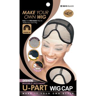 QFITT INVISIBLE LACE FRONT U - PART WIG CAP *5015 - Beautylicious Canada