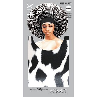 QFITT JUMBO LUXURY SILKY SATIN BONNET - PATTERN *7026 - Beautylicious Canada