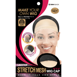 QFITT LACE TOP STRETCH MESH WIG CAP *5064 - Beautylicious Canada