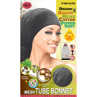 QFITT MESH ORGANIC TUBE BONNET *8481 - Beautylicious Canada