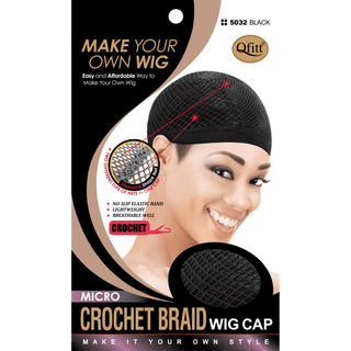 QFITT MICRO BRAID CROCHET WIG CAP *5032 - Beautylicious Canada