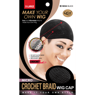 QFITT MICRO BRAID CROCHET WIG CAP *5034 - Beautylicious Canada