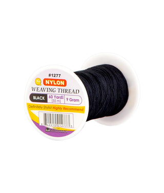 QFITT NYLON WEAVING THREAD - BLACK 55M 1277 - Beautylicious Canada