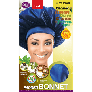 QFITT ORGANIC PADDED BONNET *865 - Beautylicious Canada
