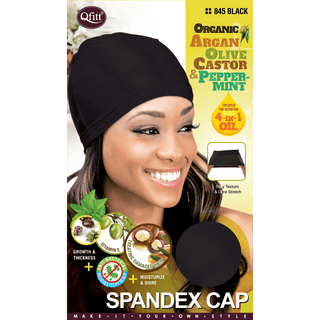 QFITT ORGANIC SPANDEX CAP *845 - Beautylicious Canada