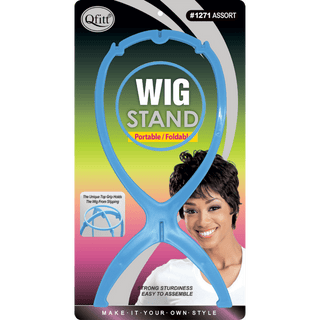 QFITT PORTABLE & FOLDABLE WIG STAND *1271 - Beautylicious Canada