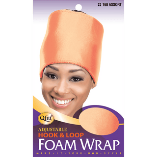 QFITT SATIN FOAM WRAP *168 ASSORT - Beautylicious Canada