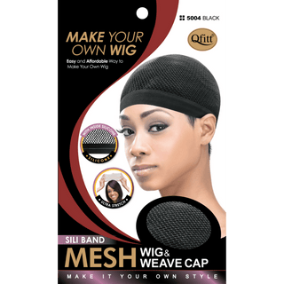 QFITT SILICONE BAND MESH WIG & WAVE CAP *5004 - Beautylicious Canada
