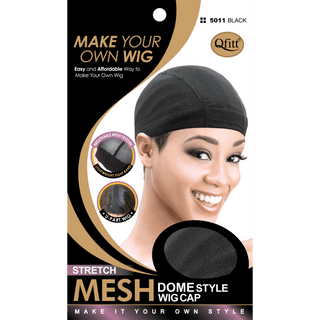 QFITT STRETCH MESH DOME STYLE WIG CAP *5011 - Beautylicious Canada