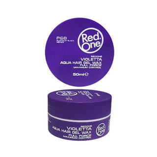 RED ONE AQUA HAIR GEL WAX BLACK 1.69 OZ