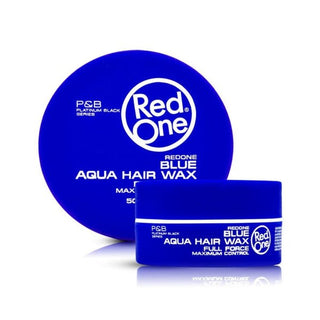 RED ONE AQUA HAIR GEL WAX BLACK 1.69 OZ