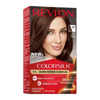 REVLON COLOR SILK DARK GOLDEN BROWN (37) - Beautylicious Canada
