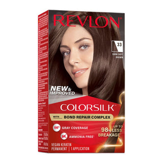 REVLON COLOR SILK DARK SOFT BROWN (33) - Beautylicious Canada