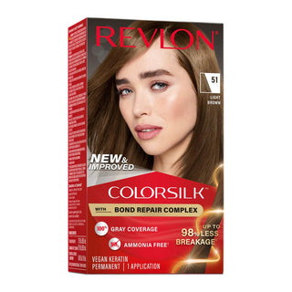 REVLON COLOR SILK LIGHT BROWN (51) - Beautylicious Canada