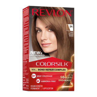REVLON COLOR SILK LIGHT GOLDEN BROWN (54) - Beautylicious Canada