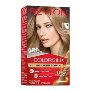 REVLON COLOR SILK MEDIUM ASH BLONDE (70) - Beautylicious Canada