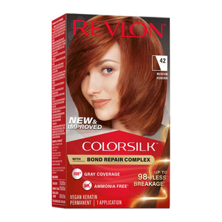 REVLON COLOR SILK MEDIUM AUBURN (42) - Beautylicious Canada