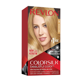REVLON COLOR SILK MEDIUM BLONDE (74) - Beautylicious Canada