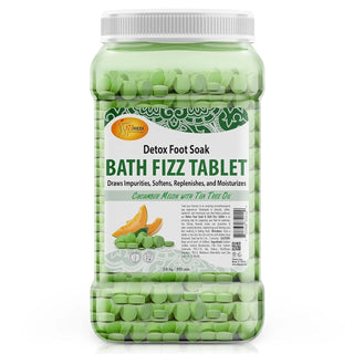 SPA REDI CUCUMEBER MELON BATH FIZZ TABLET (128 OZ)