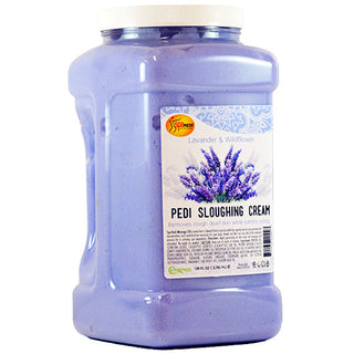 SPA REDI LAVENDER & WILDFLOWER PEDI SLOUGHING CREAM (128 OZ)