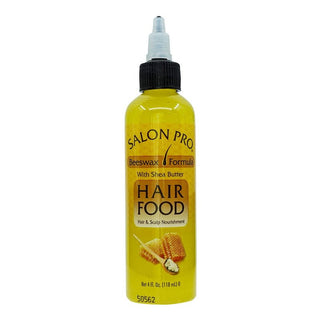 SALON PRO Hair Food Beeswax Oil 4OZ - Beautylicious Canada