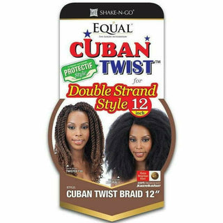 SHAKE - N - GO CUBAN TWIST 12" - GREY - Beautylicious Canada