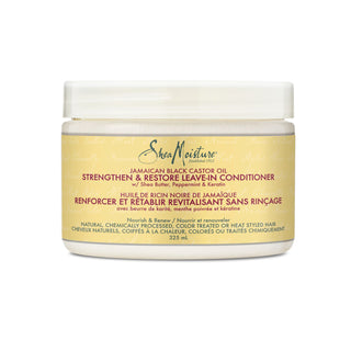 Shea Moisture Jamaican Black Castor Oil Strengthen Leave In Conditioner 11.5 oz - Beautylicious Canada