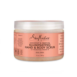 SHEAMOISTURE COCO & HIBSCUS HAND & BODY SCRUB 12OZ - Beautylicious Canada