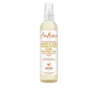 SHEAMOISTURE MAKE IT LAST WASH N' CURL REVIVAL OIL 8OZ - Beautylicious Canada